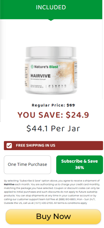 HairVive 1 Bottle